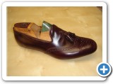 Loafers Lasted Awaiting a Fitting
